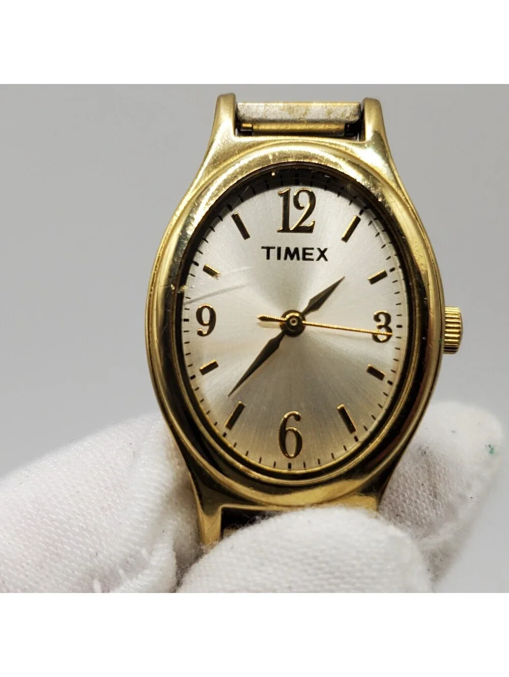 Timex Quartz Cavatina Womens Watch Two-Tone 21mm New Battery
